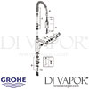 Grohe Eurocube Single-Lever Kitchen Sink Mixer Tap Spares